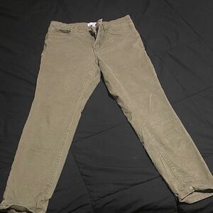 LOFT Women's Olive Boot Cut Jeans